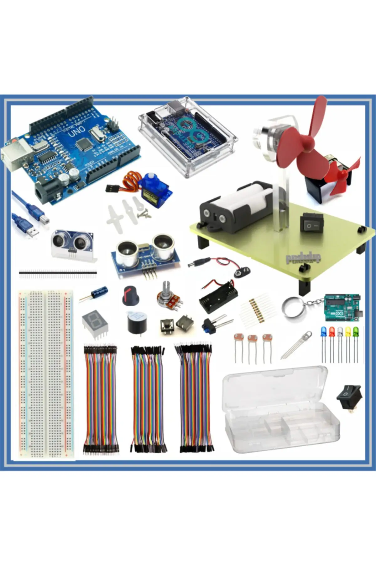 Starter Kit Uno R3 Kodlamaya Input 38 Piece 141 Pcs --