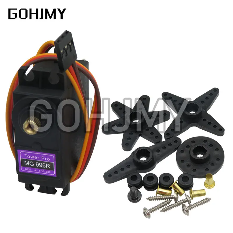 Servos Digital MG995 MG996R MG996 MG946 MG946R MG945 Servo Metal Gear for Model Helicopter Boat For Arduino UNO diy