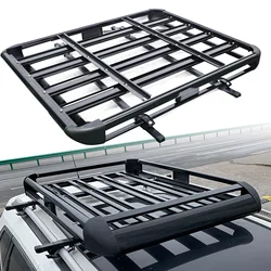 127x97cm/140*100cm/160*100cm Universal Car Roof Rack Basket Tray Luggage Cargo Carrier Aluminium