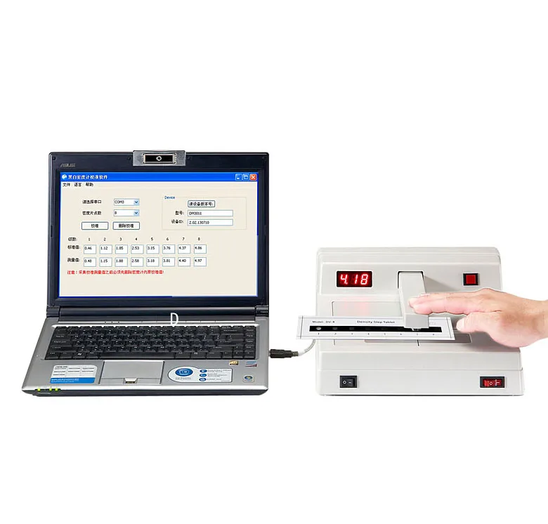 

Film test Black and White Densitometer DM3010 sensitometer radiography