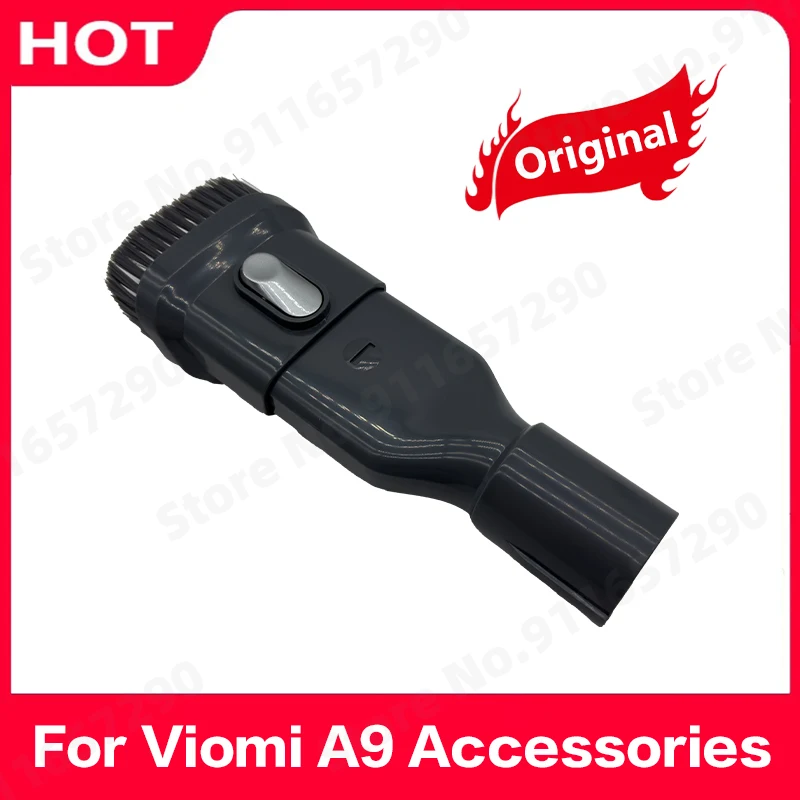 Original 2-in-1 Wide Flat Brush Spare Part For Viomi A9 Handheld Wireless Vacuum Cleaner Accessories