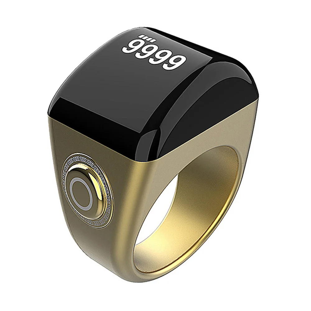 Middle East Worship Azanclock Prayer Counting Smart Ring App Controlled Bluetooth Ring Counter