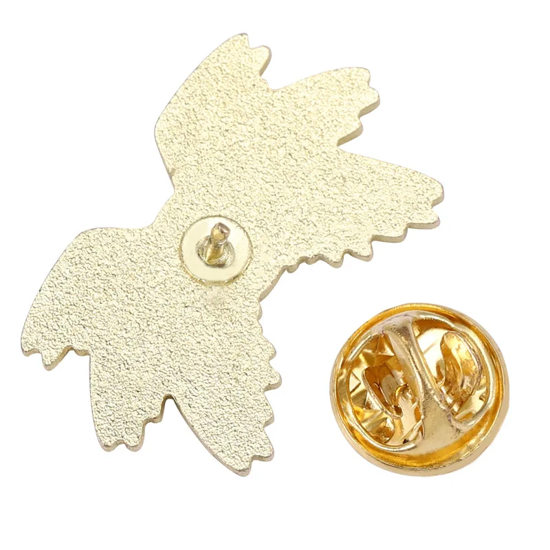 Seraphim Pure Angel Enamel Pins The Spirit of Love and Imagination Wings Brooches Lapel Badges Inspiration Jewelry Gifts