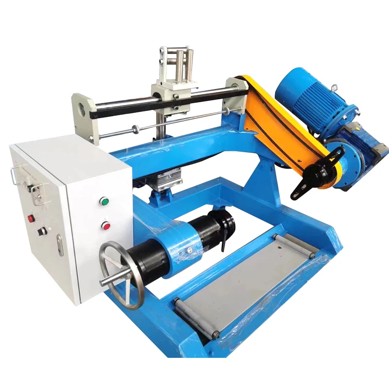 High Precision Feeding and Rewinding/releasing Machine GS140mm Wire Coil Winding Machine