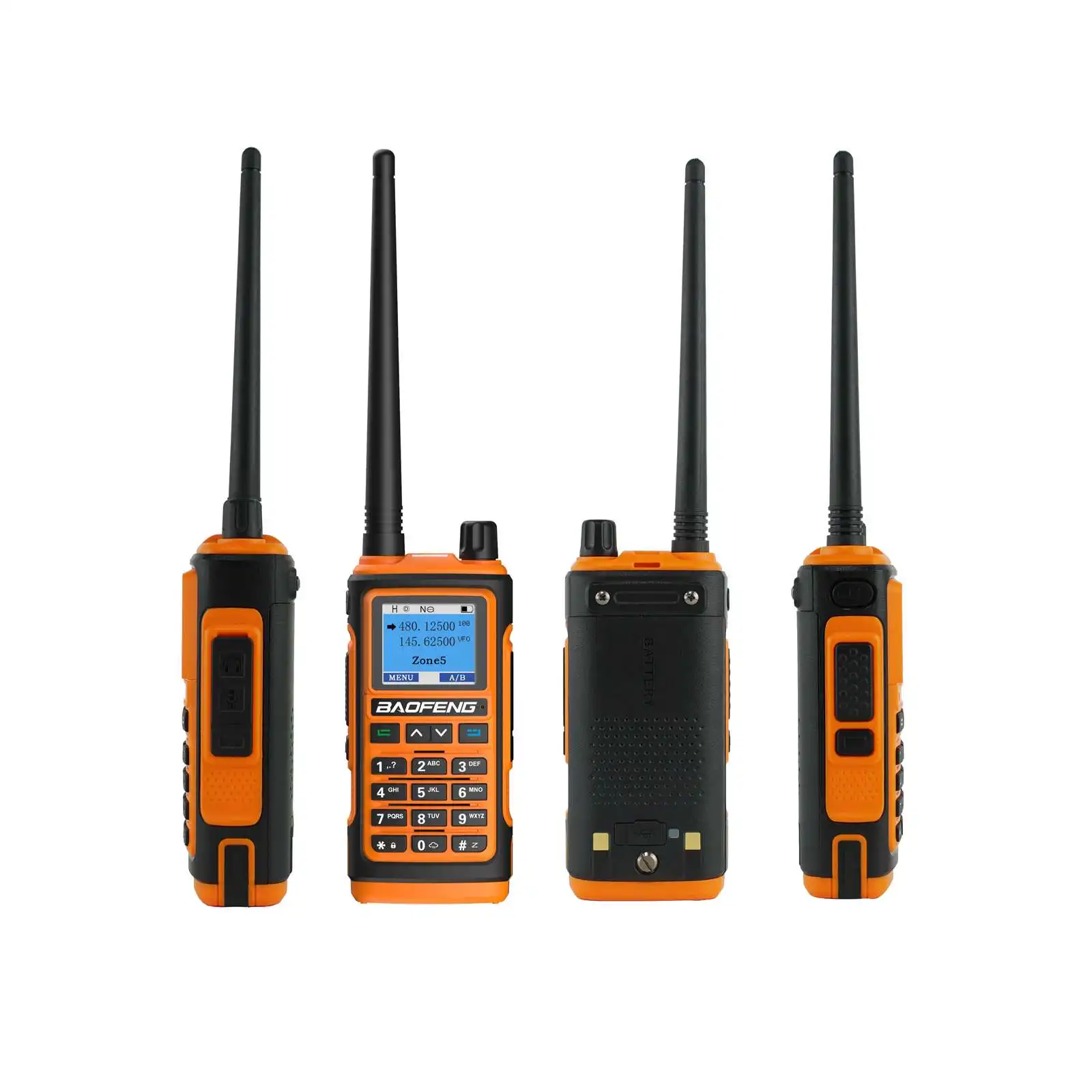 BaoFeng UV-17 Walkie Talkie Long Range Ham 5W Portable Radios AM FM Wireless set Amateur Two-Way Radio UHF VHF for Hunting