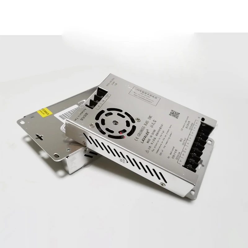 LAVALEE ASD-12D5N60A300DT Vehicle LED Screen Power Supply Input DC9~36V To DC 5V 60A 300W for Cars Vehicle LED Display