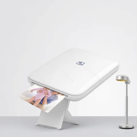 HPRT MT53 Portable Mni Mobile Pocket Printer BT Wireless Photo Printer with Zink Technology 2x3 Inch Color Photo Printer Maker