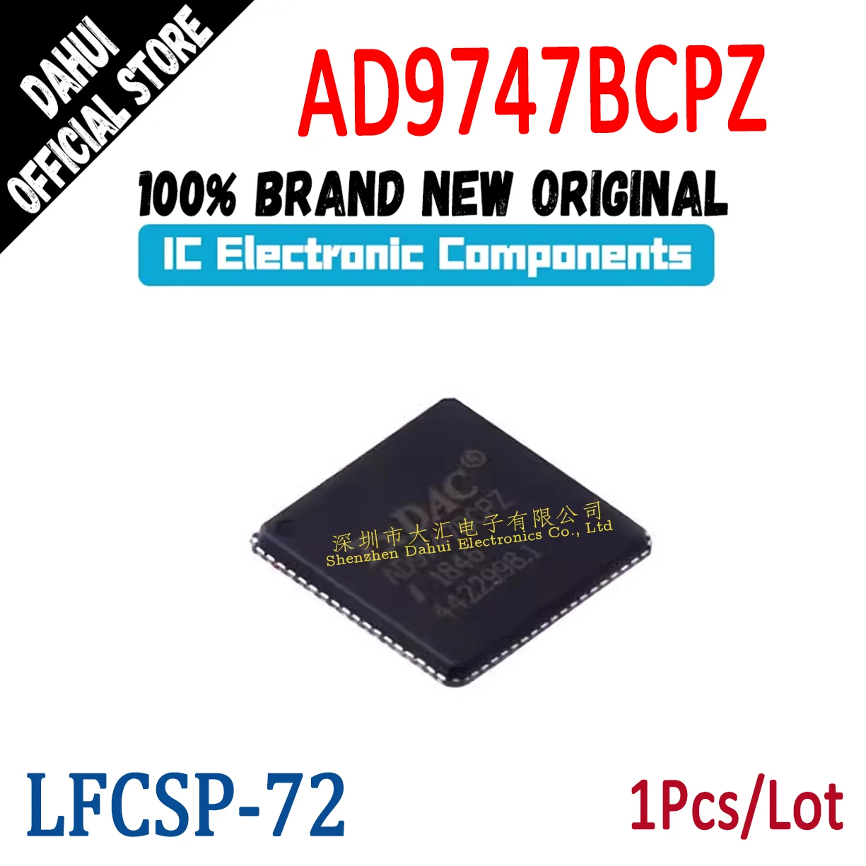 

AD9747BCPZ LFCSP-72 Analog to digital conversion chip new original
