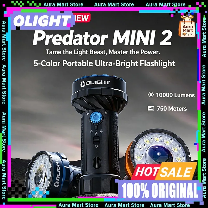 OLIGHT Marauder  IMINI 2 EDC Rechargeable Keychain Flashlight, 50 Lumens Portable Rechargeable Keychain Flashlight for Outdoor