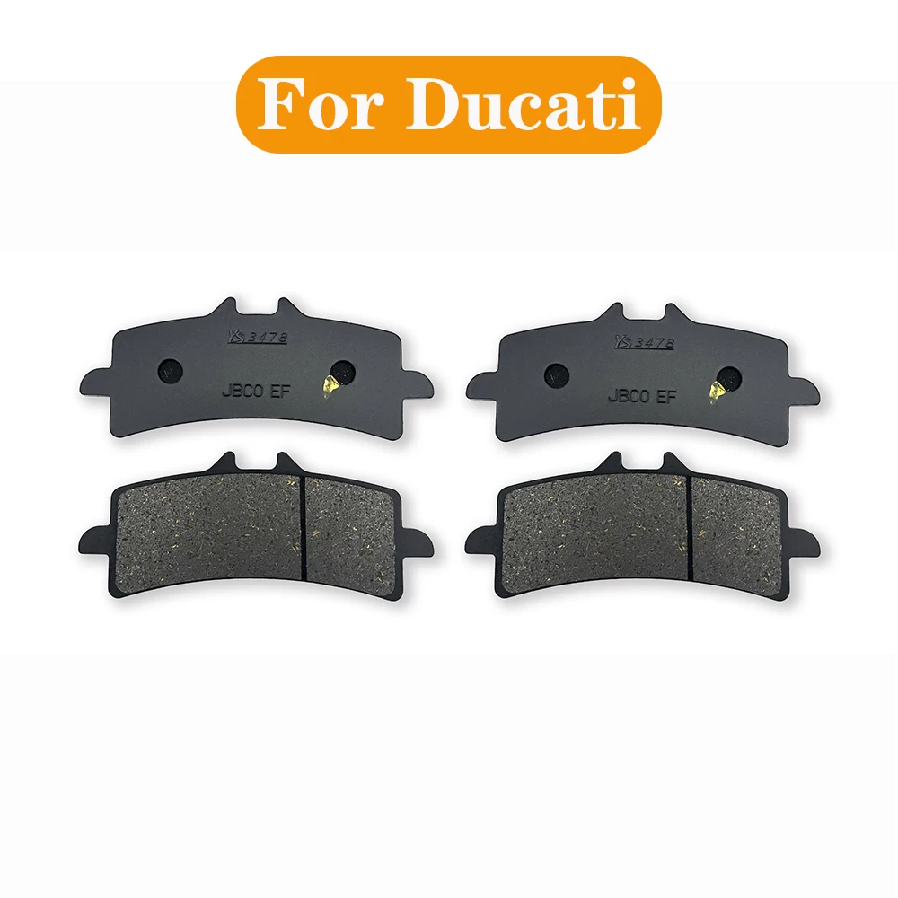 

Мотоциклетные тормозные колодки для Ducati 998 1103 1199 1299 Panigale V4 848 Evo, передние и задние тормозные колодки, аксессуары для дисковых тормозов, замена