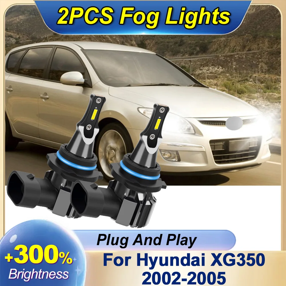 

Для Hyundai XG350 2002-2005 9006 HB4 светодиодные противотуманные фары 30000LM Canbus супер яркие автомобильные противотуманные фары дневные ходовые огни