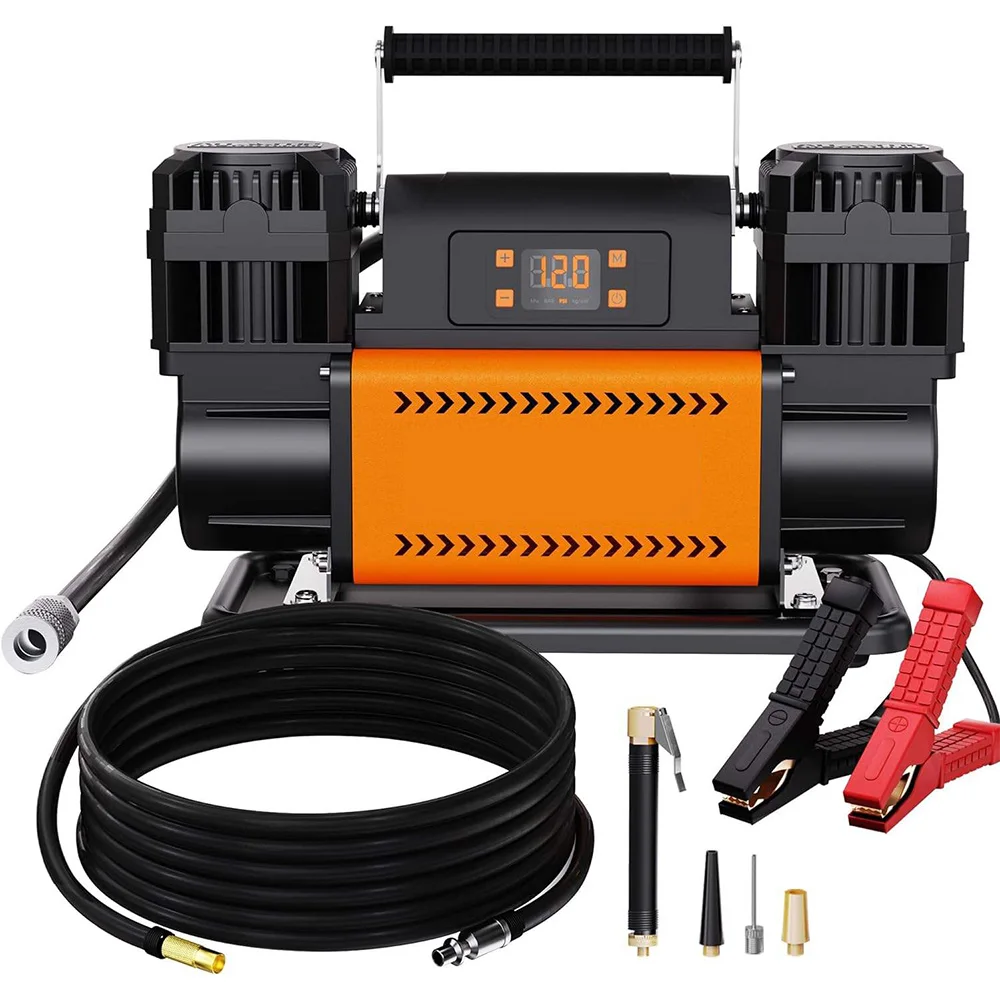 

Factory Portable 350L/min Car Tire Inflator Pump 12V 150PSI Ar Air Compressor Tire Inflator Portable Tire Inflator