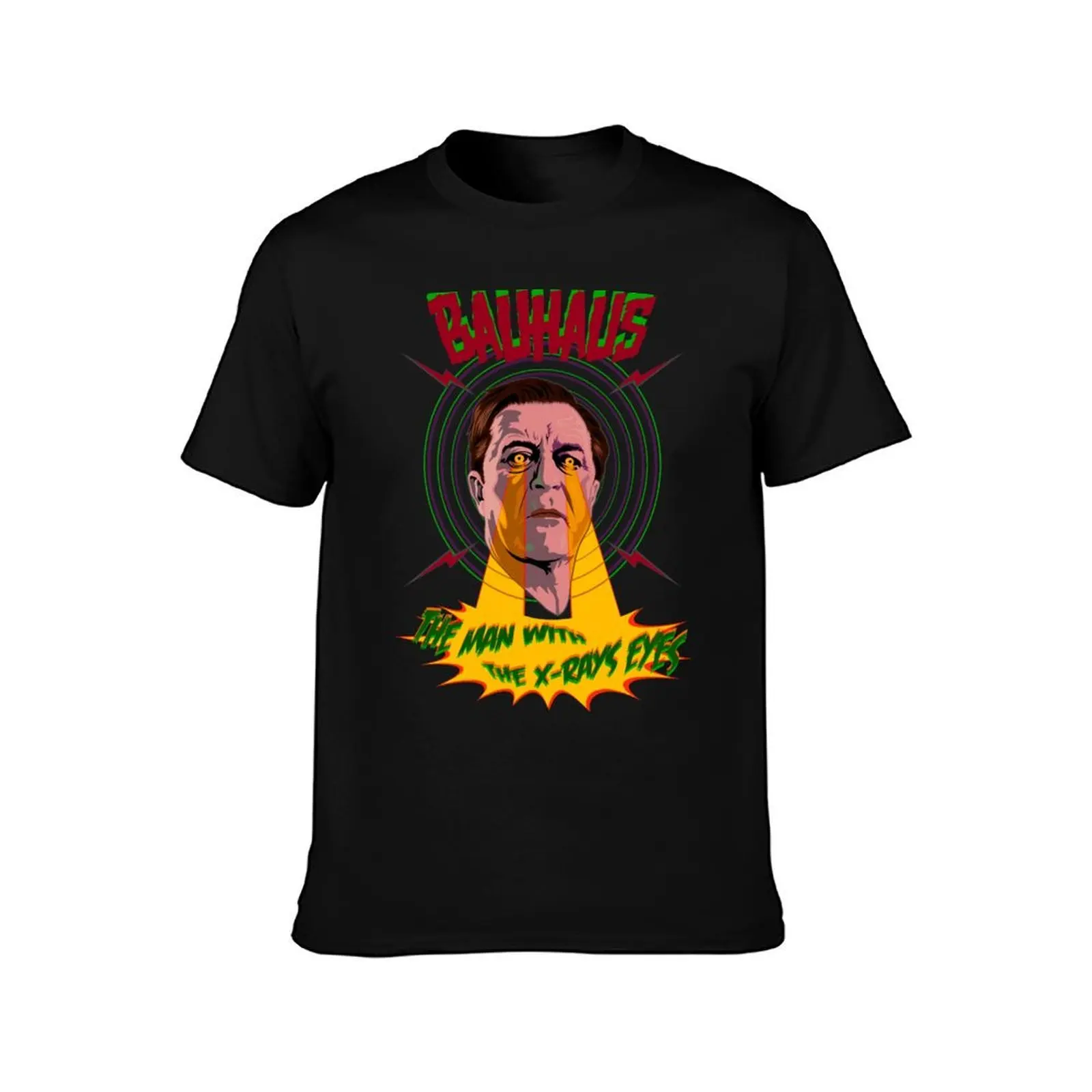 Bauhaus. X-Rays Eyes. T-Shirt Summer Casual Cotton Tee, Unisex Men Women