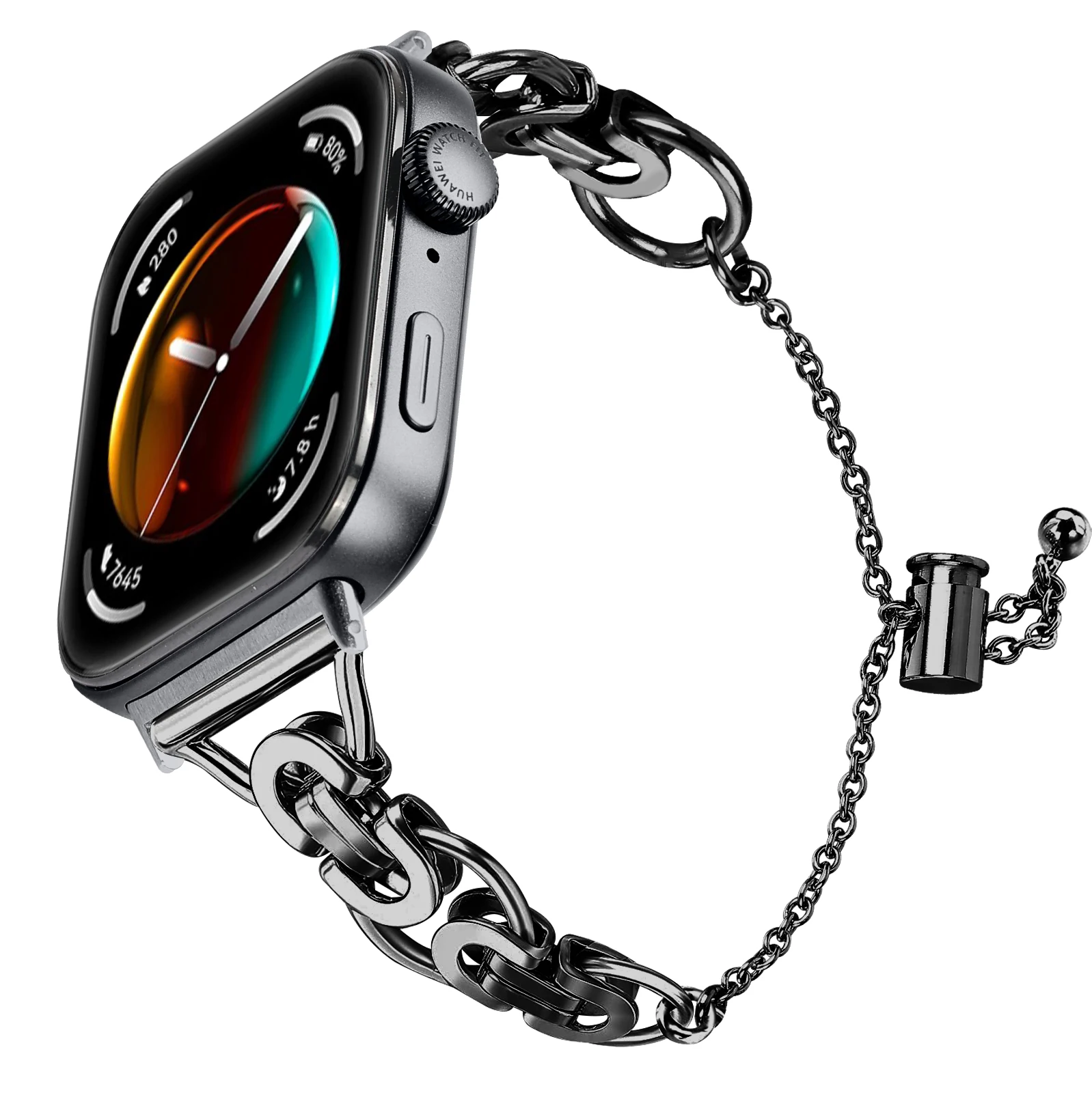 Women Metal Band For Huawei Watch Fit 3 fit 4 4pro Bracelet Bling Strap For Huawei Fit3 /4 Lady Watchband Replaceable Wristband
