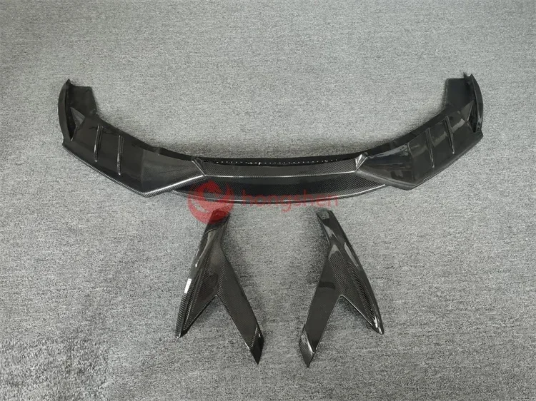 High quality factory price modified M style carbon fiber front lip for Lamborghini Huracan LP610 body kit