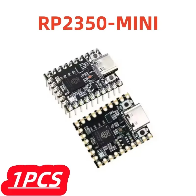 New RP2350-MINI Development Board Raspberry Pi Pico 2 RP2350 MINI Based on RP2350 Chip Cortex-M33/RISC-V 4MB Flash 150MHz Type-C