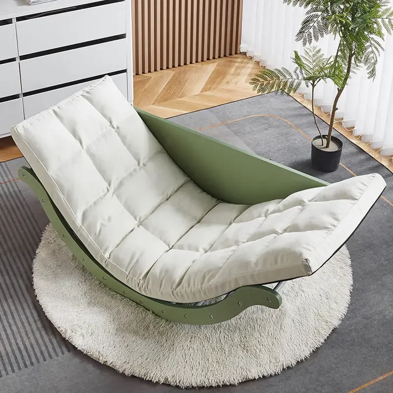 Mecedora, sillón, adulto, balcón, almuerzo, mecedora