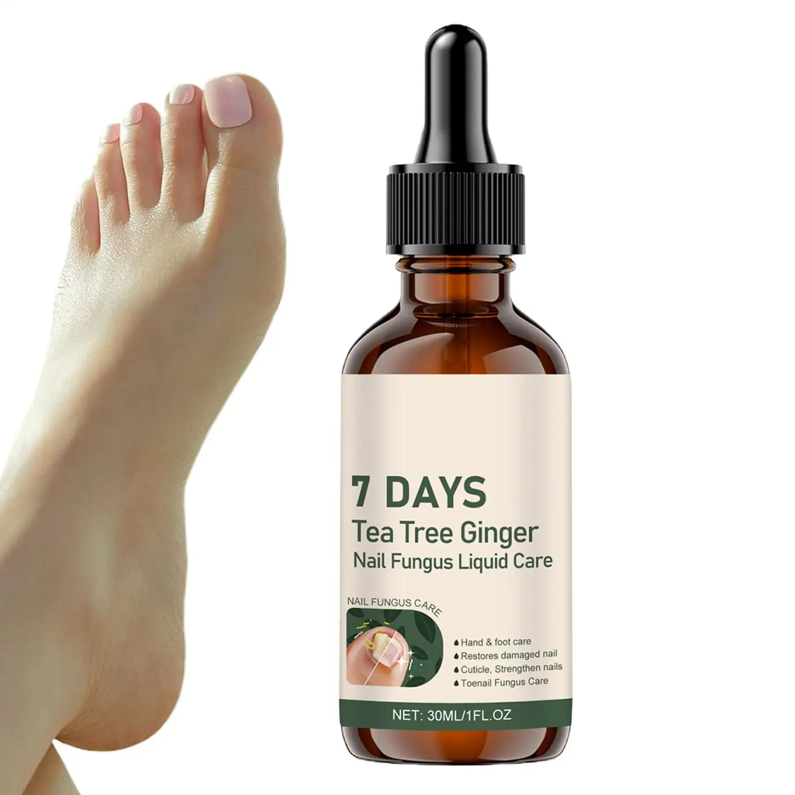 30ml Nail Strengthener Nail Hardener Hands Care Solution Nail Cuticle Nutrient Oil Nourishes and Repairs Damaged Nails Solution