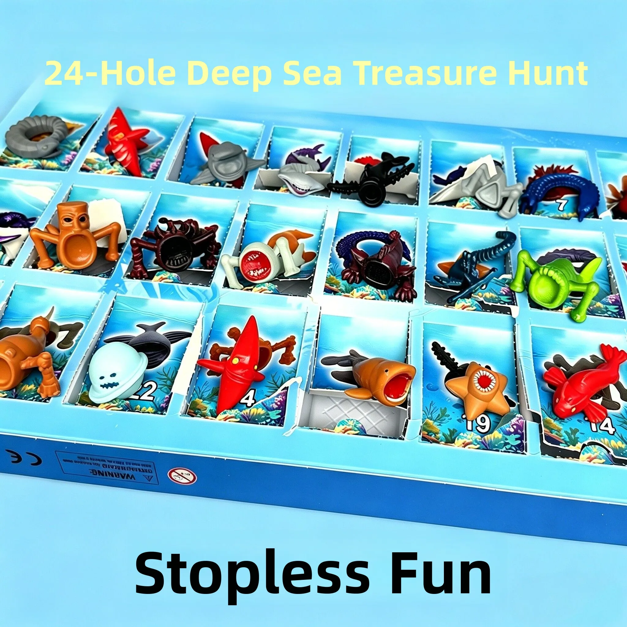 新しい深海迷路モデル-レヴァイアサン深海モンスター-コズミックレッドフィッシュ-ウラナス人形-積み重ねおもちゃ-男の子向け-静態模型玩具