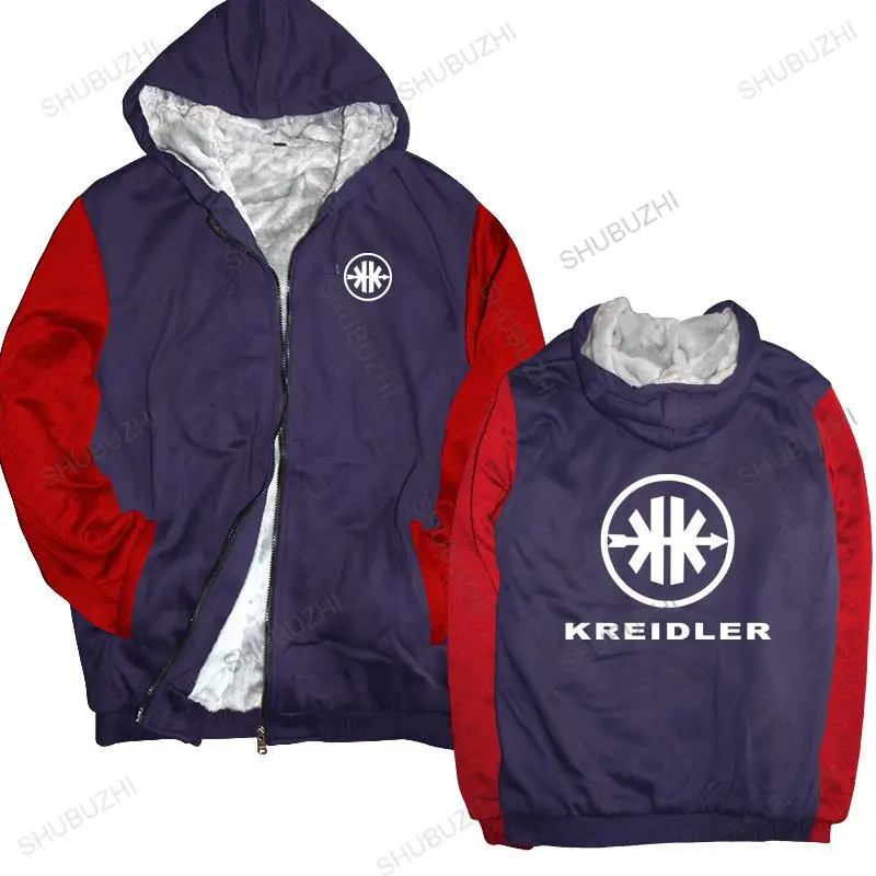 new arrived men hoodies winter Kreidler Logo brand hoodie warm jacket male fleece hoody man sweatshirt srop shipping