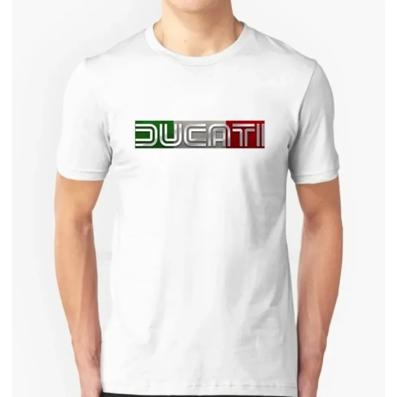 Cotton T Shirt Casual Ducatis Moto GP Racing Motorbike T-shirt Graphic Summer Short Sleeves 2026 Men T-shirt Tops Clothing Tee view 3