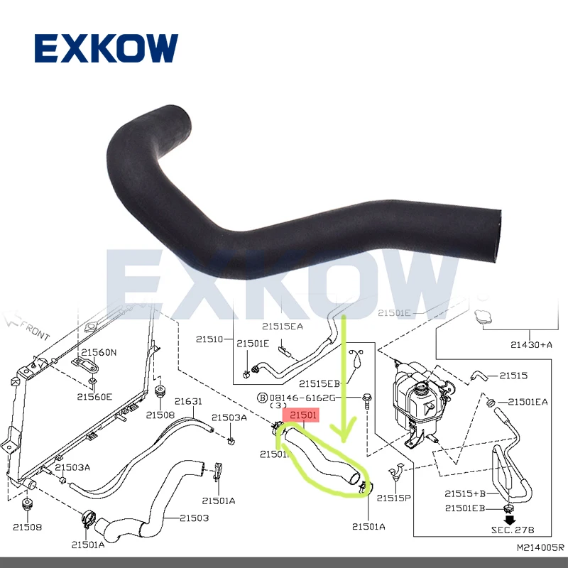 Radiator Upr Hose F…