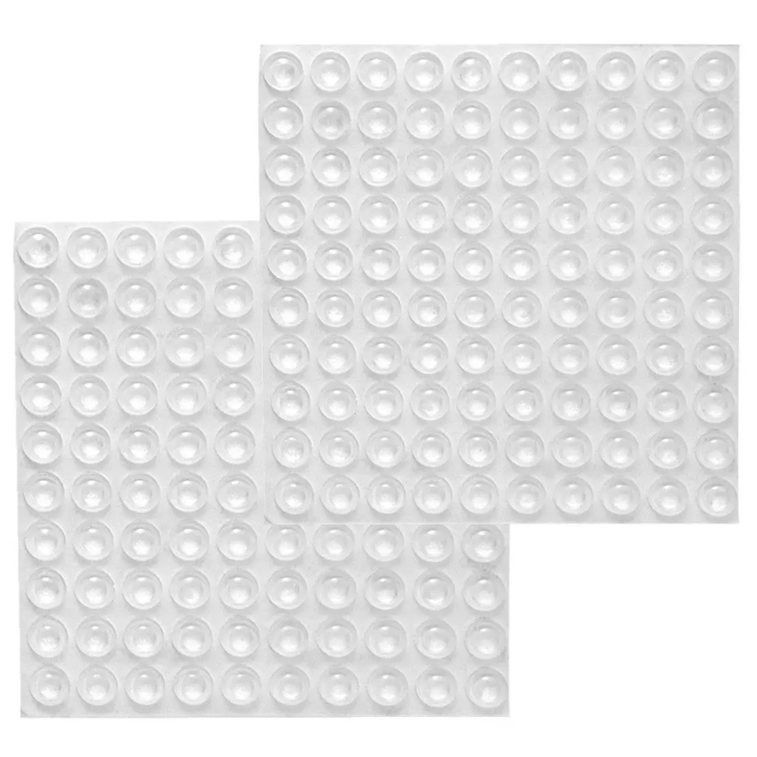 200x pies de goma transparentes almohadillas de parachoques adhesivas parachoques autoadhesivos amortiguación de sonido puerta gabinete almohadillas amortiguadoras, 8*2,5mm