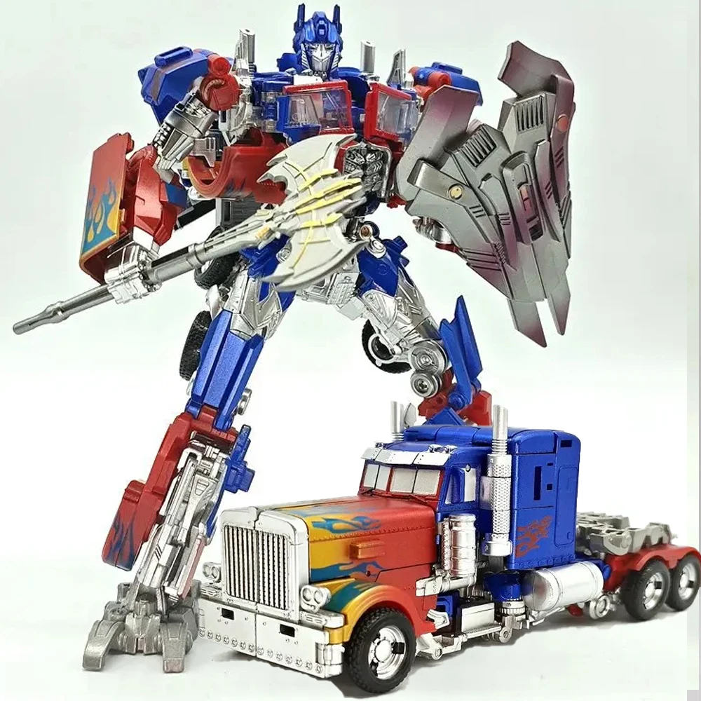 BAIWEI TW1022 Optimus Commander Игрушка-трансформер TW1022EX SS44 Прицеп Автомобиль Автобот Фигурка Деформационный робот Аниме Модель
