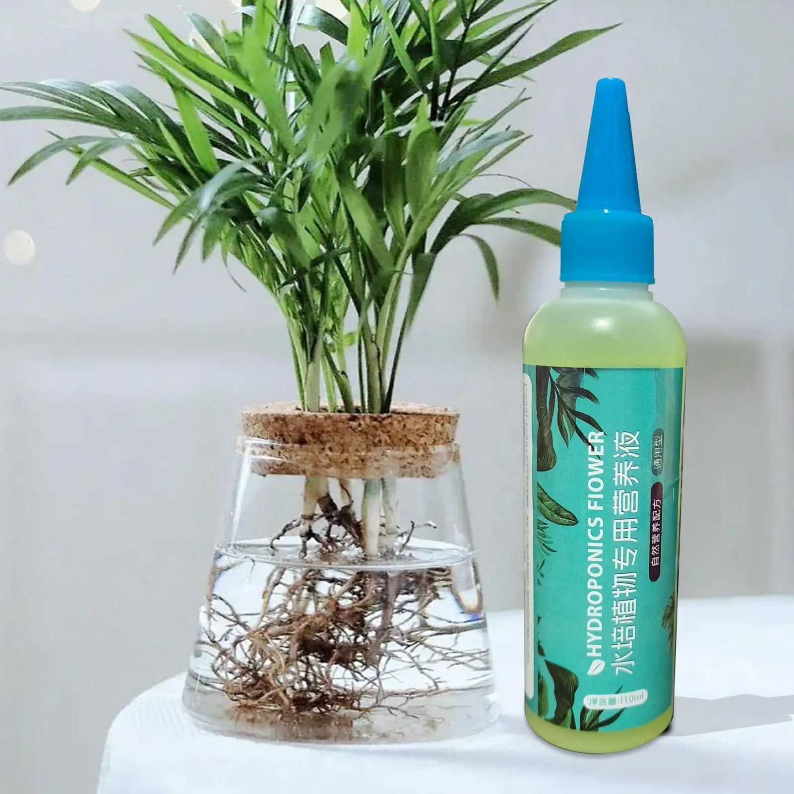 Hydroponic Plant Nutrient Solution Without Dilution Rich Bamboo Green Dill Copper Money Grass Universal Nutrient Solution