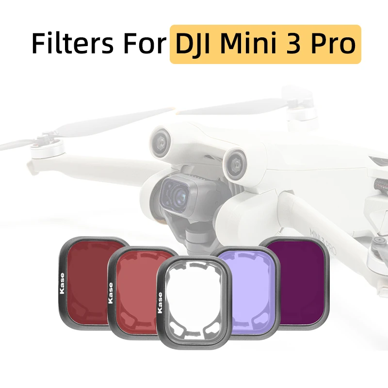 

Для DJI Mini 3 Pro Drone Gimbal Camera Фильтры объектива ND 8/16/64 Комплекты UV Защитный Объектив ночной фильтр аксессуары