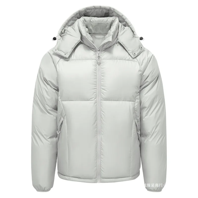 Men's 2026 Winter Thick down Cotton Jacket 30D Soft Bread Cotton Coat for Warmth New Cotton Jacket for Men