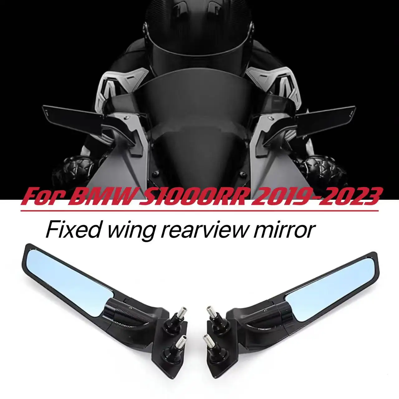 

for BMW S1000RR Accessories Stealth Mirrors S 1000 RR Adjustable Winglet 2009 - 2023 S1000 RR S 1000RR RR S1000 S1000RR Parts