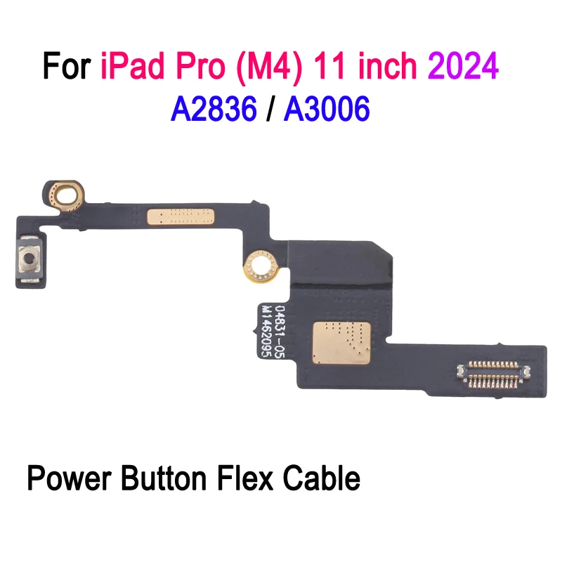 

Гибкий кабель кнопки питания для iPad Pro (M4), 11 дюймов, 2024 A2836/A3006, запасная часть для ремонта планшета