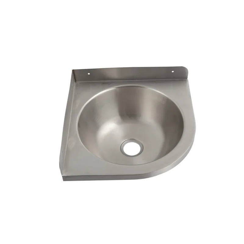 Factory-Customized High Quality 304 Stainless Steel Modern Hotel Use Wall-Mounted Bathroom Kitchen Sink Water Resistant