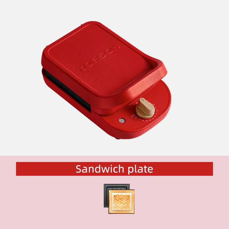Red with 1 Plates