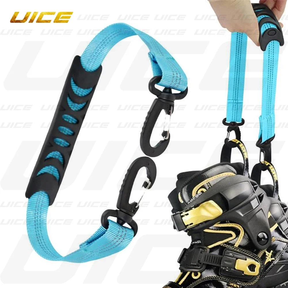 2pcs Ski Boot Strap Portable Inline Skate Straps Men Women Ice Skates Carrying Straps Winter Skiing Equipment Accessories