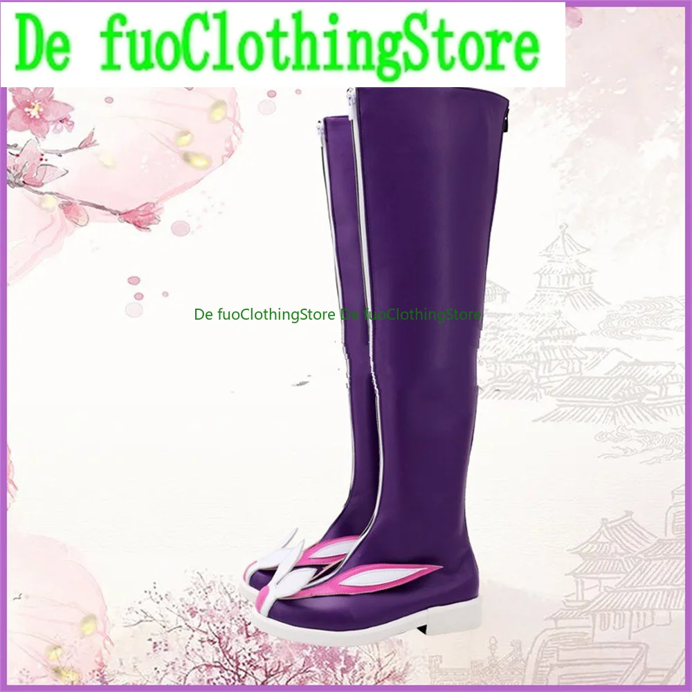 DefuoClothing Store ELSWORD Aisha, zapatos de Cosplay, botas, juego de Halloween, Navidad, accesorios de fiesta de personajes de Anime