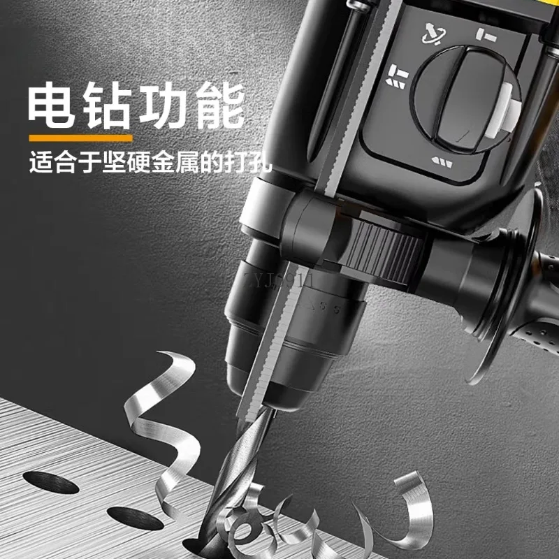 مطرقة كهربائية قابلة لإعادة الشحن بدون فرش، مثقاب كهربائي ببطارية ليثيوم، مثقاب كهربائي من الدرجة الصناعية