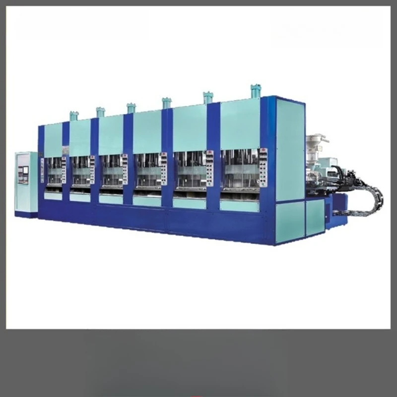 KCLKA Automatic EVA Moulding Machine Single Color Two Injector  Six Station Servo Motor Shoe Making Machine