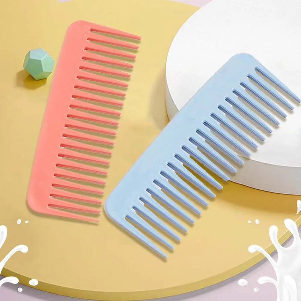 Women Hairdressing Hair Accessories Massage Curly Comb Hair Styling Tool Hair Comb Hair Brush Wide Tooth Comb
