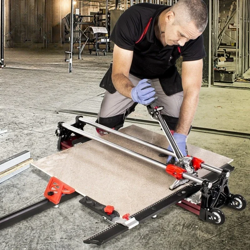 Hochpräziser manueller Keramikfliesenschneider, 850 mm/1250 mm, Push-Messer, Bodenfliesen-Räumnadel, Handwerkzeug