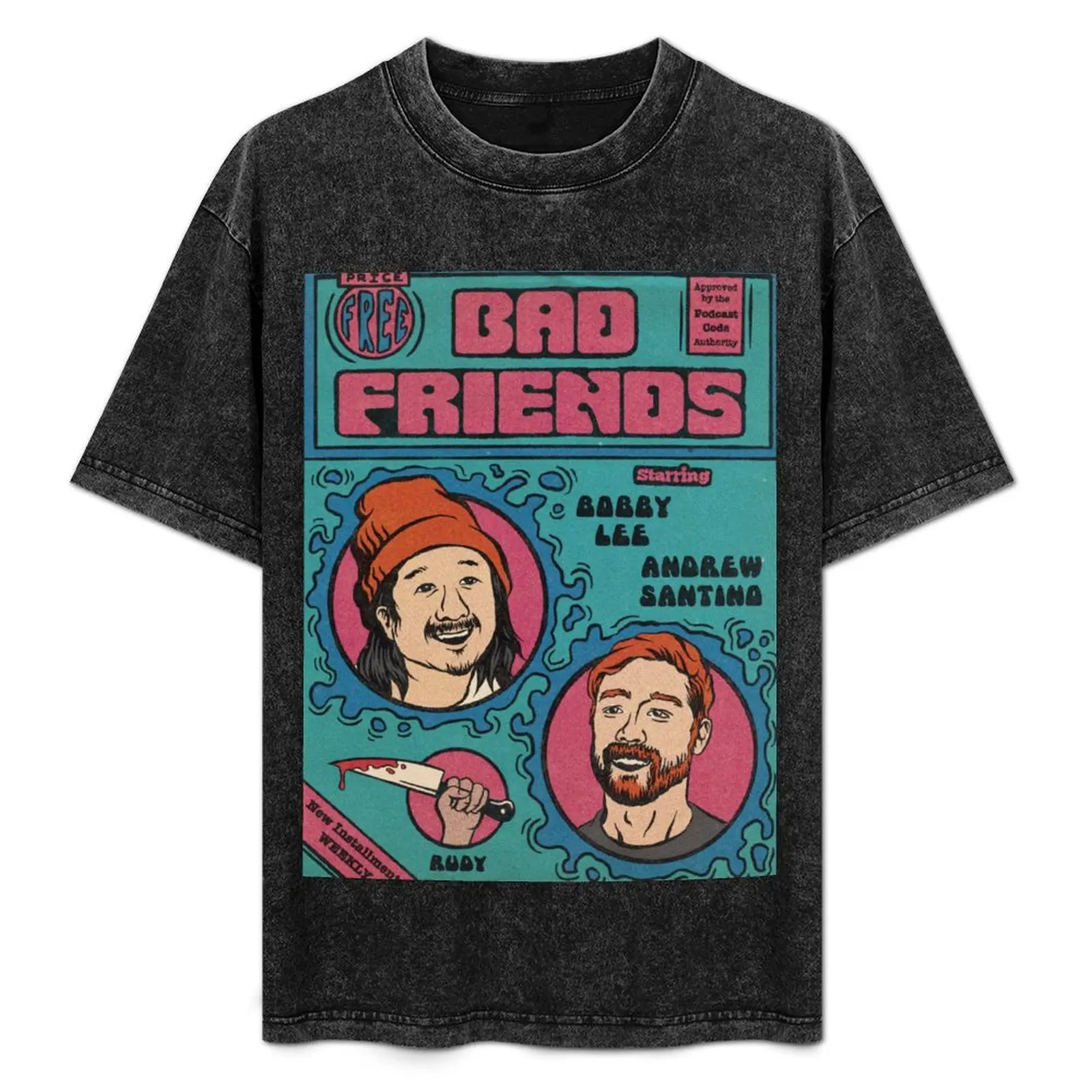 

Bad Friends T-Shirt Plus Size Comfort Fit Tee