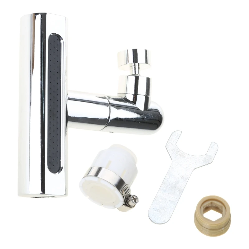 

A1W1 Kitchen Waterfall Faucet Extenders Replacement AntiSplash Kitchen Faucet Adapter for Washing Vegetables & Fruits