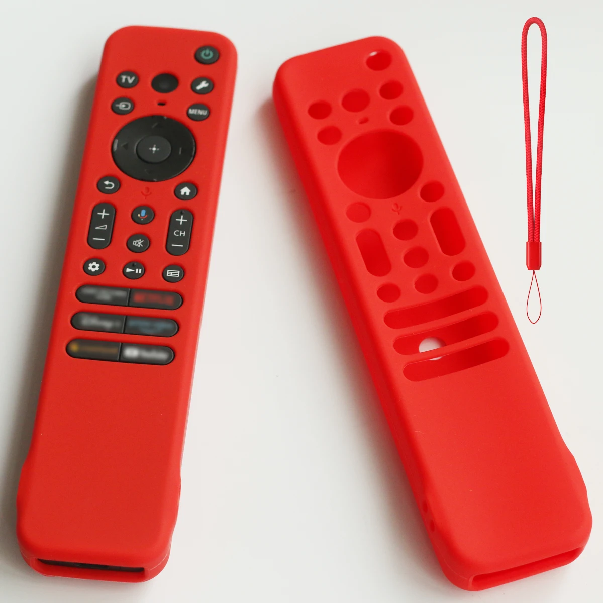 Silicone Protective Case for Sony Smart TV Remote Control, Compatible Remote Control RMF-TX910U RMF-TX810U Drop Resistant