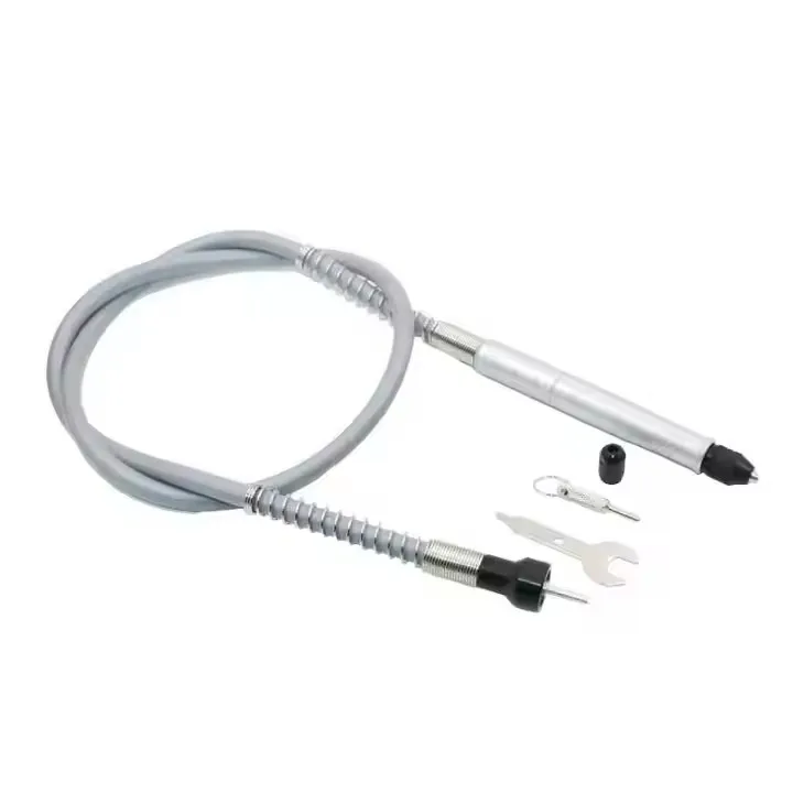 Flexible Shaft Grinder Soft Flex Shaft, 0.3-3.2mm Drill Chuck Rotary Tool Handle, Universal Electric Grinding Tool Accessories