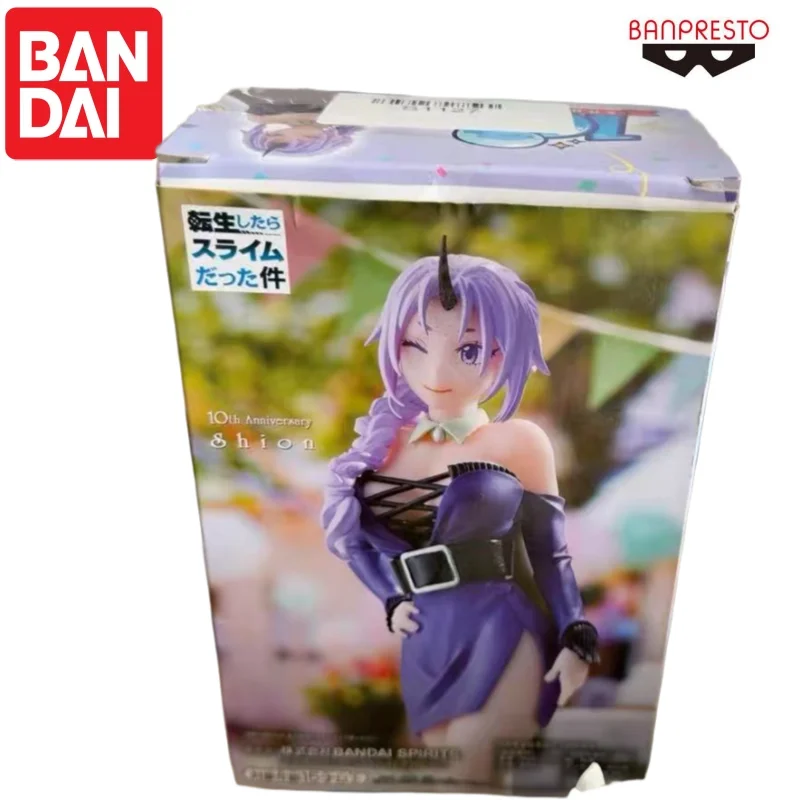 Bandai In Stock Original Banpresto Shion Model Doll Brand New Boxed Action Figure Animation Peripherals Anime Characters Garage