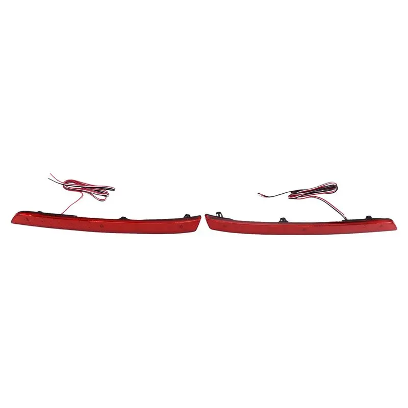 LED Tail Signal Lamp For Volkswagen Transporter T5 2012-2016 Caravelle Multivan Rear Bumper Reflector Light