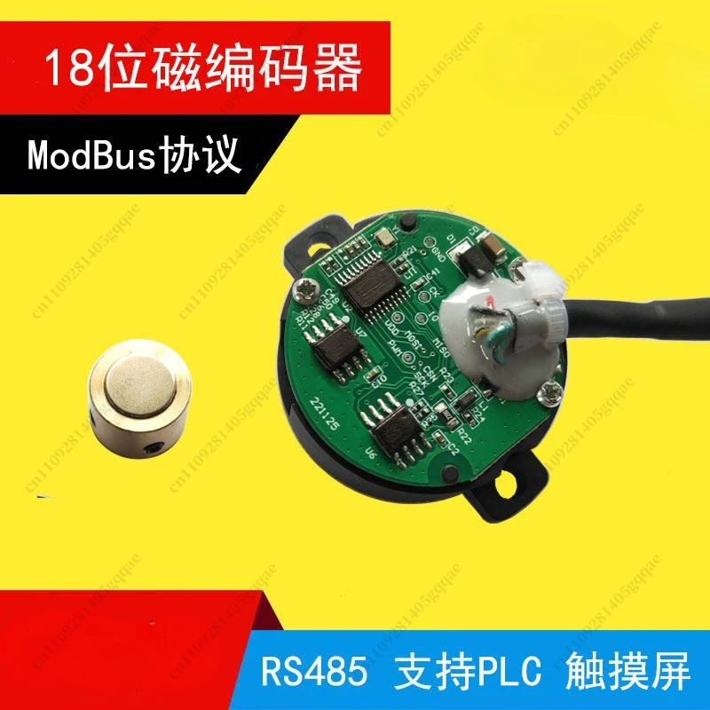 18-bit Single-turn Absolute Thin Split Magnetic Encoder (supports RS485 ModBus Communication Protocol)