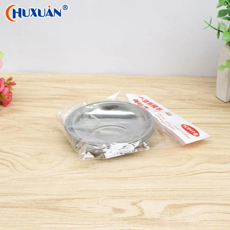 Q 1 Pack Stainless Steel Sauce Dishes Rust Resistant BPA Free Perfect For Home Kitchen Outdoor Camping Sauce Serving