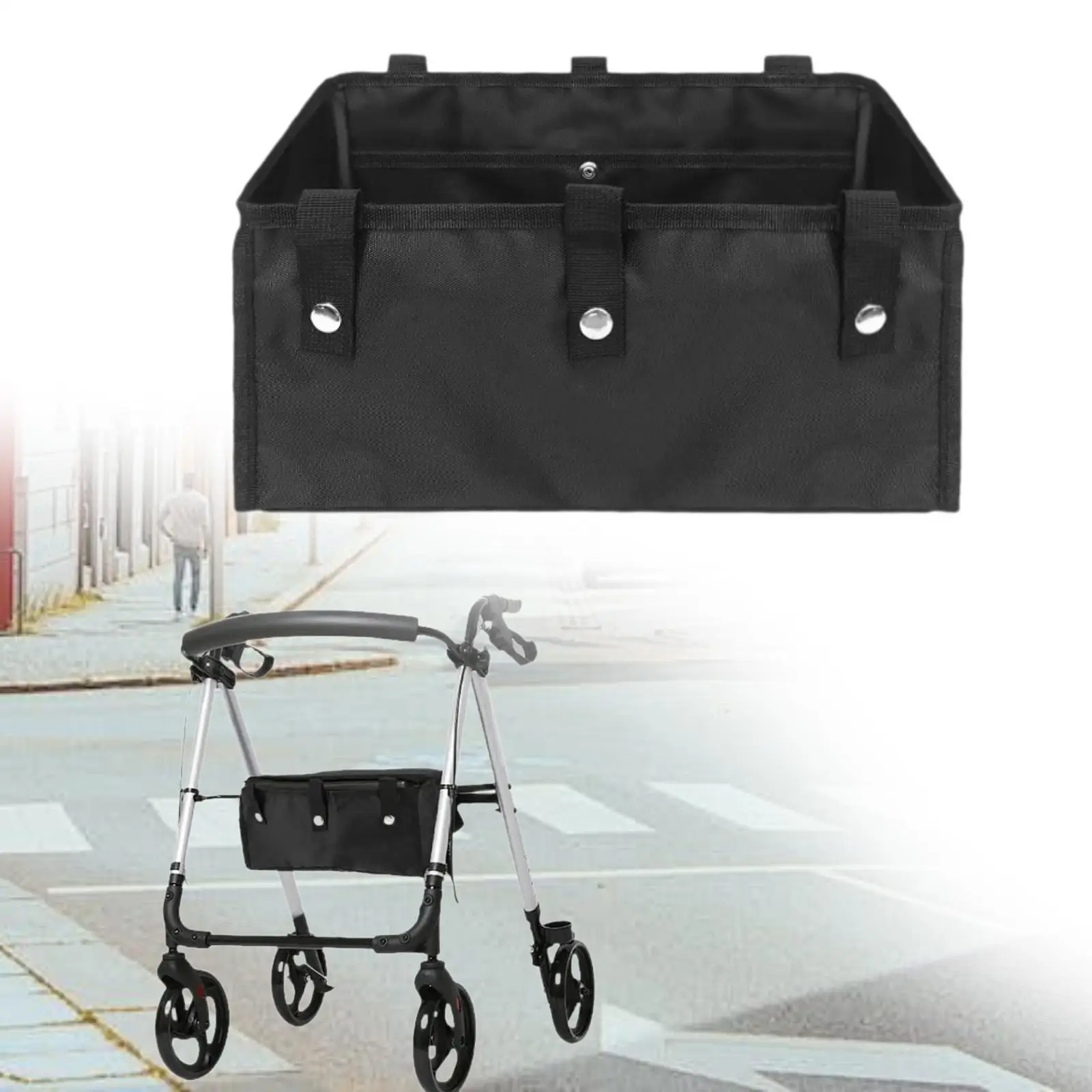 

Rollator Bag Under Seat, Walker Underseat Replacement Basket for Cups Travel